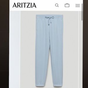 Aritzia Tna ligh blue cozy af sweatpants